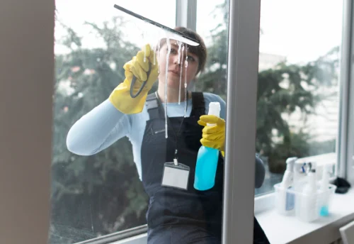 Nettoyage de vitres intérieures et extérieures à Franconville